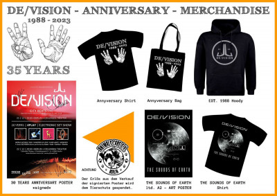 De Vision Anniversary Merchandise 2023