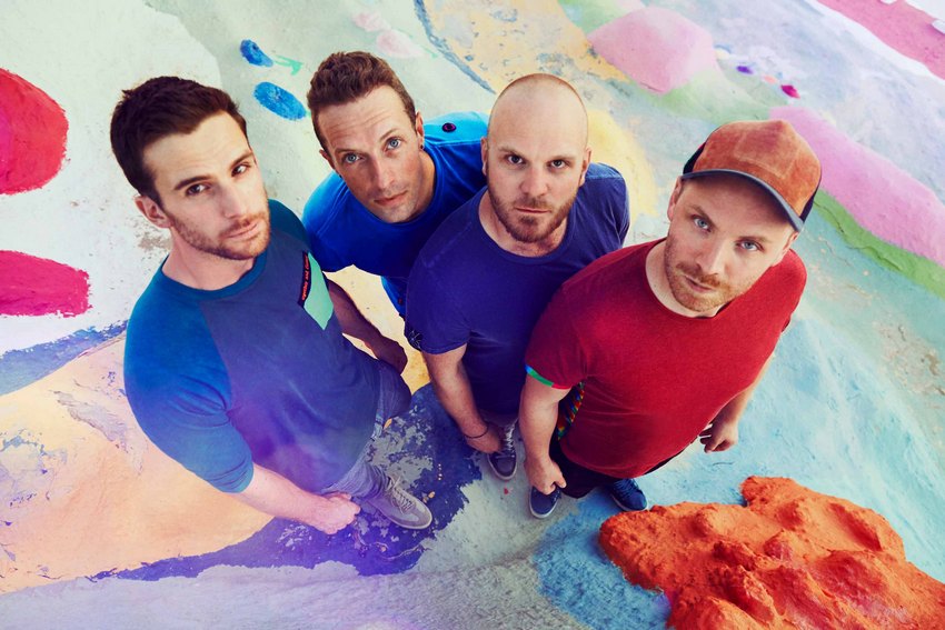 Coldplay Band - Promotion-Foto: James Marcus Haney