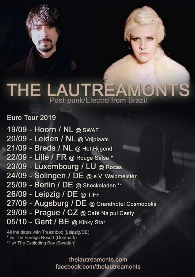 The Lautreamonts - Tour poster 2019