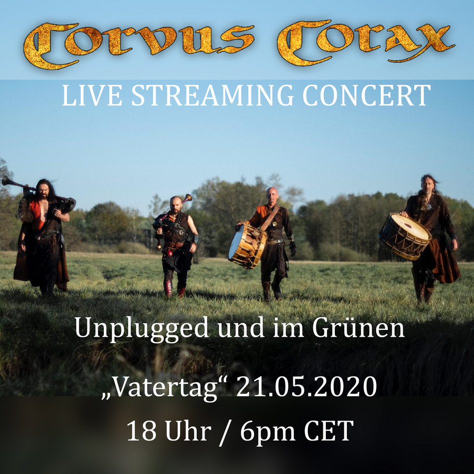 CORVUS CORAX - Unplugged Hofkonzert aus Berlin 2020