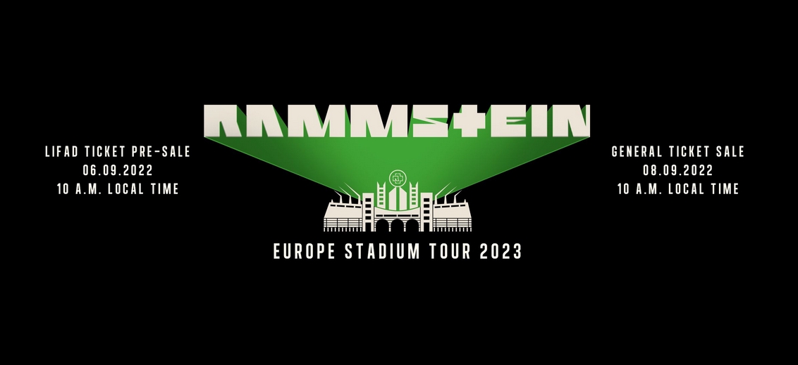 RAMMSTEIN - Stadiontour 2023 - der Wahnsinn geht weiter RAMMSTEIN - Stadiontour 2023 - der Wahnsinn geht weiter