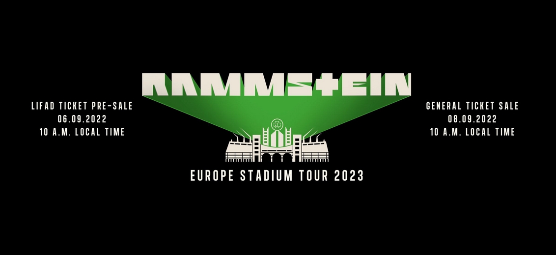 rammstein tour 2023 zusatzkonzerte