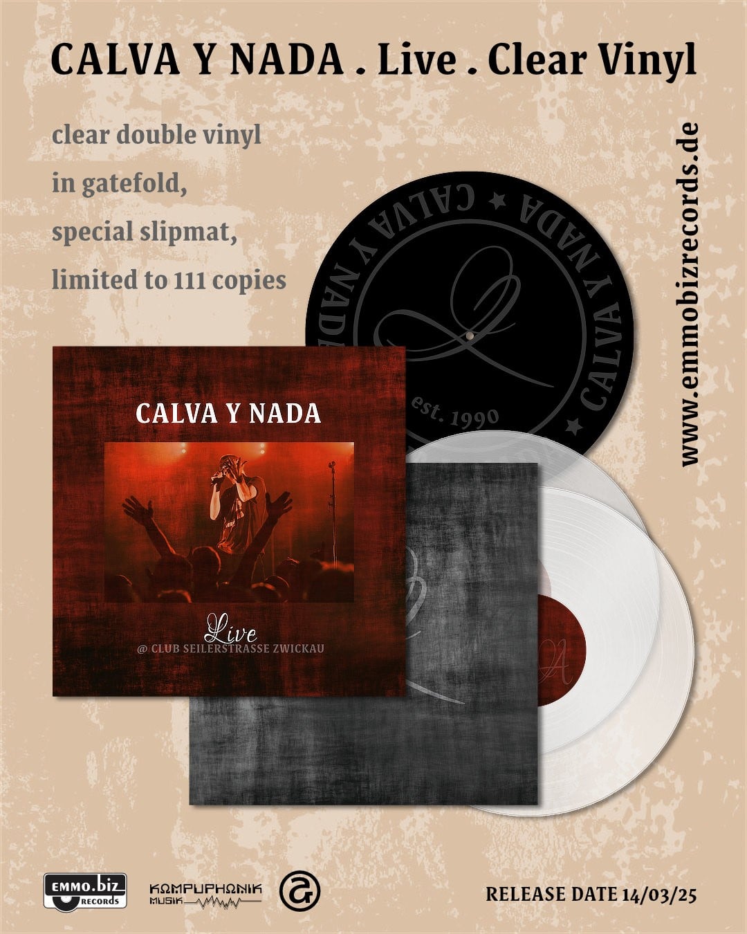 Calva Y Nada Vinyl Clear 111