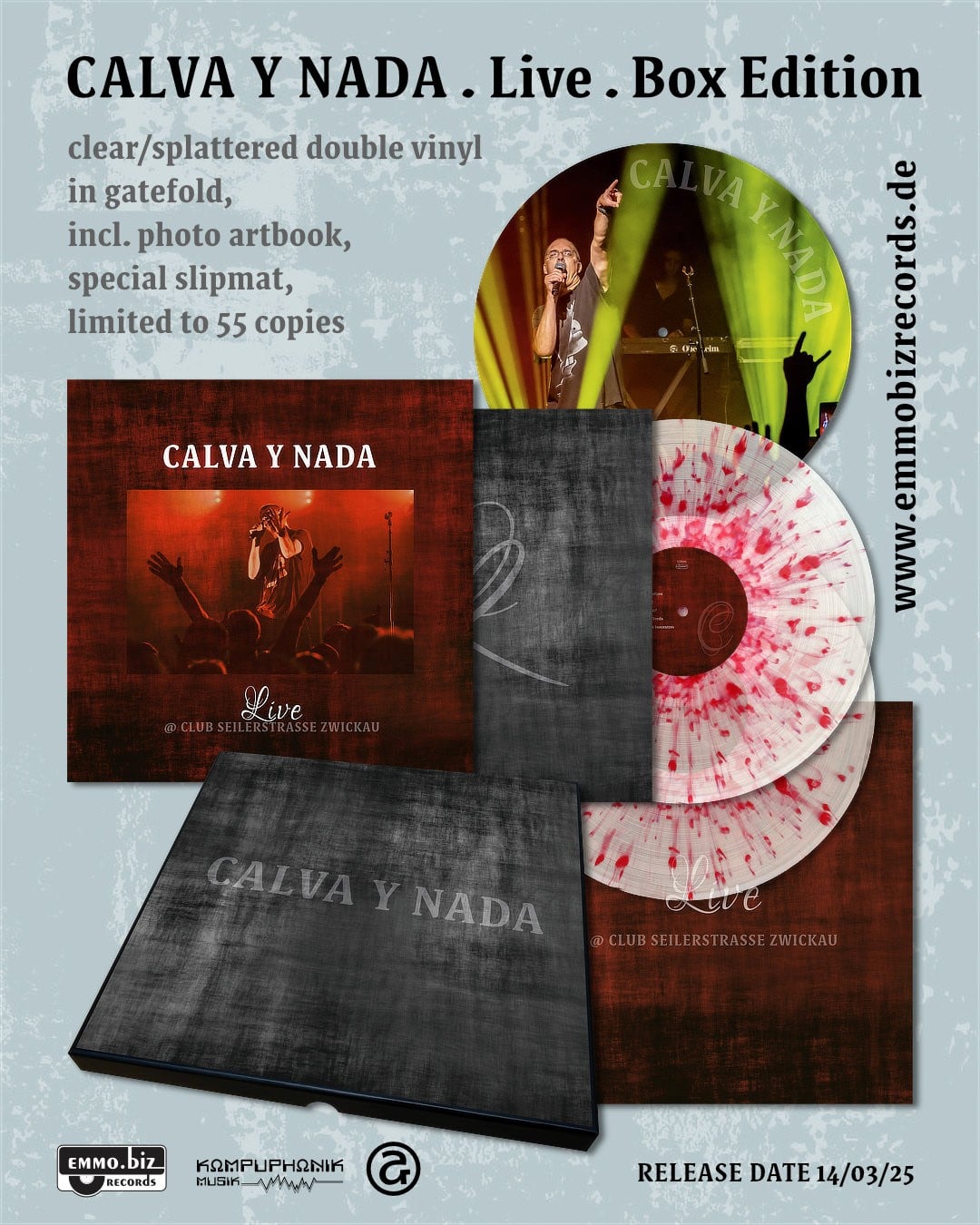 Calva Y Nada - “Live@clubseilerstrasse” 19.10.2024 DLP