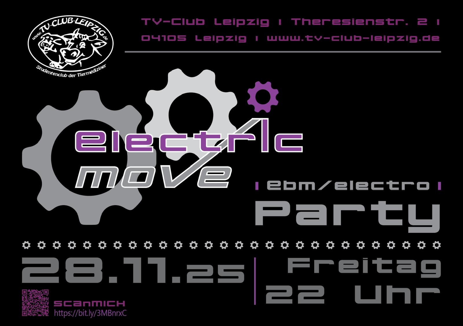 Electric Move lädt in den TV-Club Leipzig