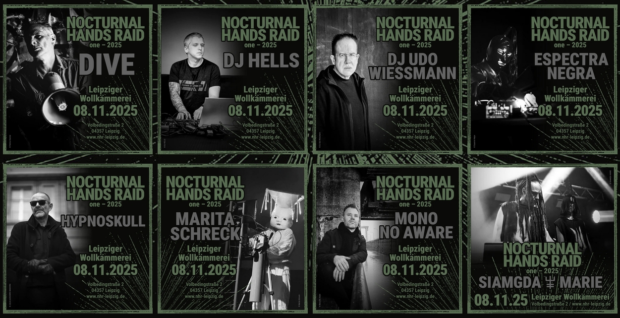 Nocturnal Hands Raid LineUp und DJs 2025