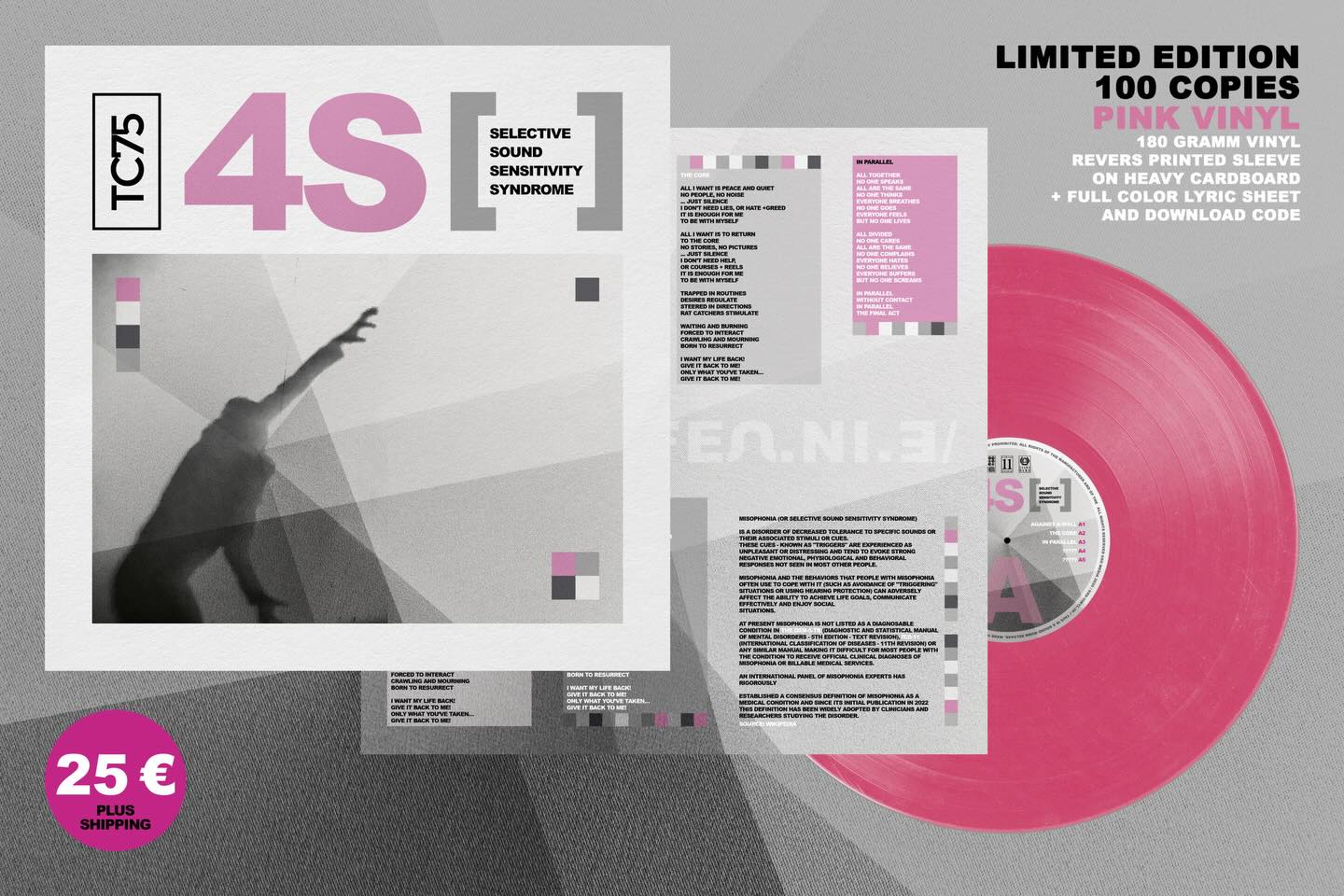 TC75 - neues Album 4S (Selective Sound Sensitivity Syndrome